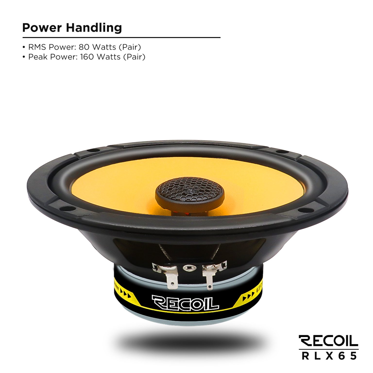 Rlx Level Series Inch Car Audio Coaxial Speaker System Recoil