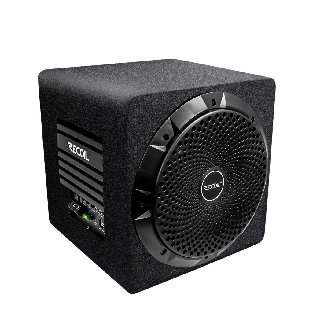 SW10P Car Audio 10 Inch Active Subwoofer with Passi…