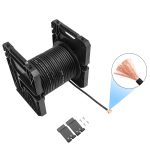PG8-150 Premium True Spec 8 Gauge Ground Wire, 99.9% Oxygen-Free Pure Copper , Flexible Soft Touch Black PVC Jacket (150 Feet/Spool)