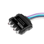 MLOC4 4-Channel Smart Micro Line Output Converter with 10V Output and 12V Remote Turn-On Trigger and 60 Ohm Load Impedance