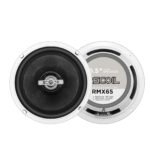 RMX65 Echo Plus Series 6.5-Inch 2-way Car Audio Coaxial Speaker System, Max 320 Watts (Pair) Power Handling with 0.8-Inch Silk Dome Tweeter