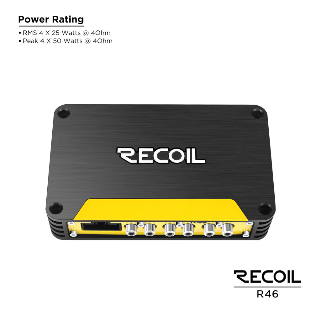 Recoil R46 R46 4-CH INPUTS & 6-CH OUTPUTS DSP – Recoil Audio