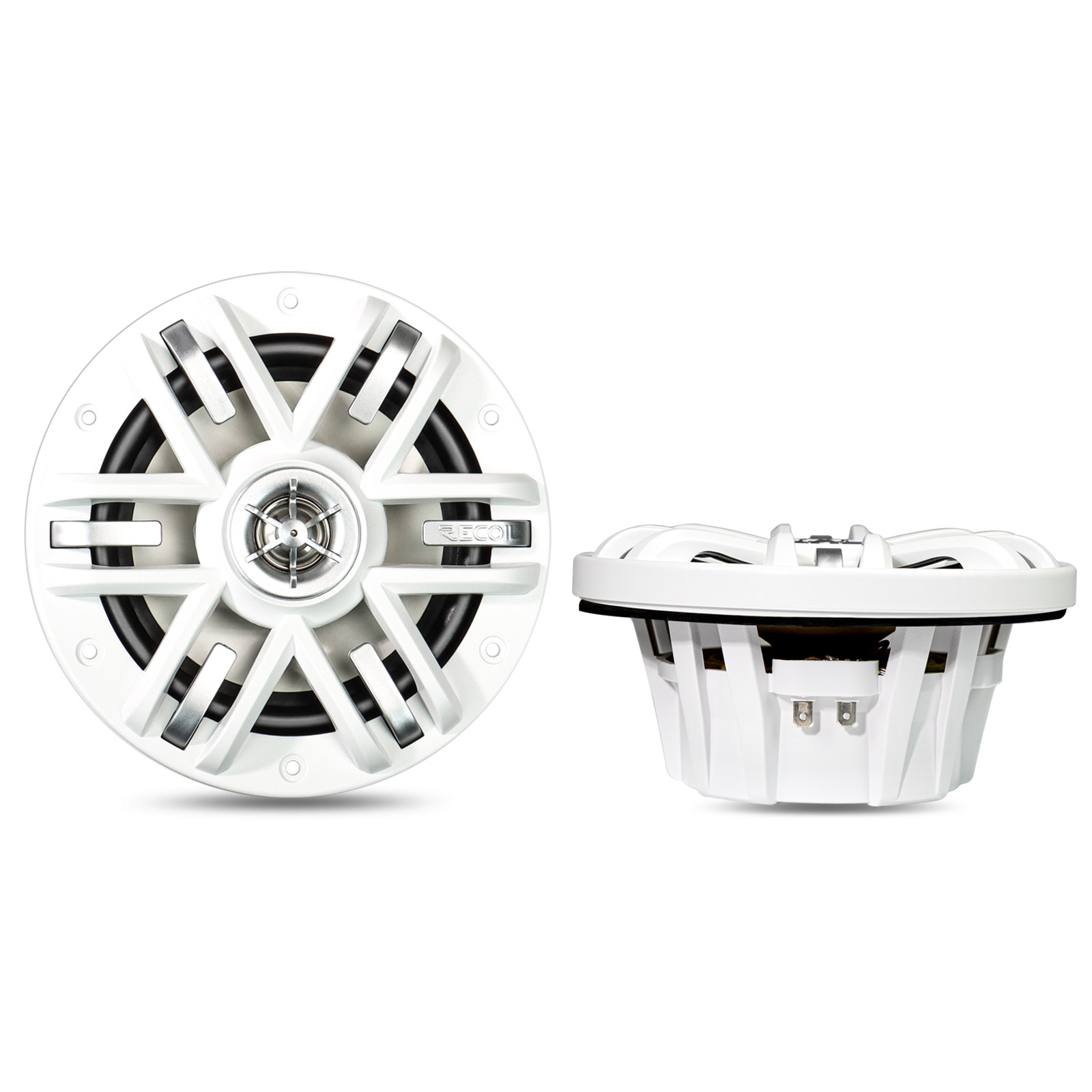 M0-65W M0 Series 6.5 Inch 2-Way Marine Boat & UTV/ATV Coaxial