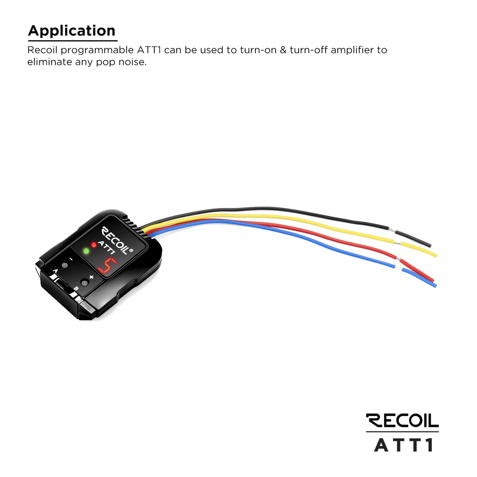 ATT1 Adjustable Amplifier Turn On/Off Timer – Eliminate POP Noise, 0 ...