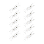 CANL300-10 10PCS 300A ANL Fuse, Ceramic Housing High Heat Resistant, High Insulation, Heavy Duty for 12V-32V Car Audio, Solar, Marine, RV Battery & Amplifier Circuit Protection