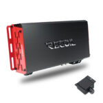 RS1000.1 Class D Mono Amplifier, 1000W RMS Power, Stable at 1/2/4 Ohm - Subwoofer Amp with Side Controls & Enhanced Cooling, Easy Install Car Audio Bass Amplifier